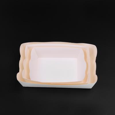 Compostable Food Grade Paper Food Trays for Snacks
