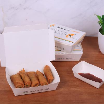 Eco-Friendly and Compostable Paper Food Boxes for Fried Snacks