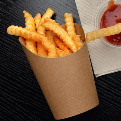 Disposable Eco-friendly French Fries Packaging Box