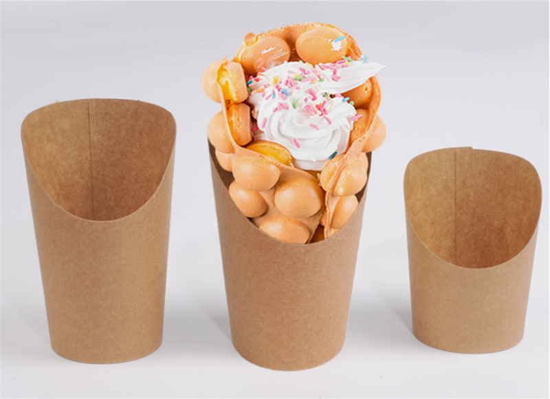 Kraft Paper Chips Scoops