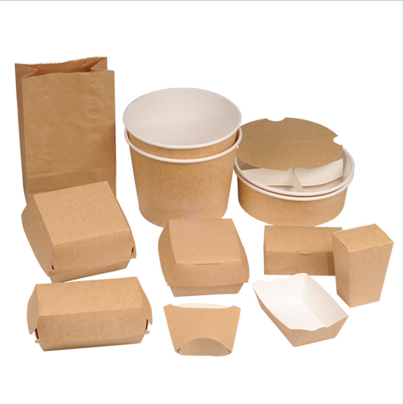 Disposable Kraft Paper Bowls