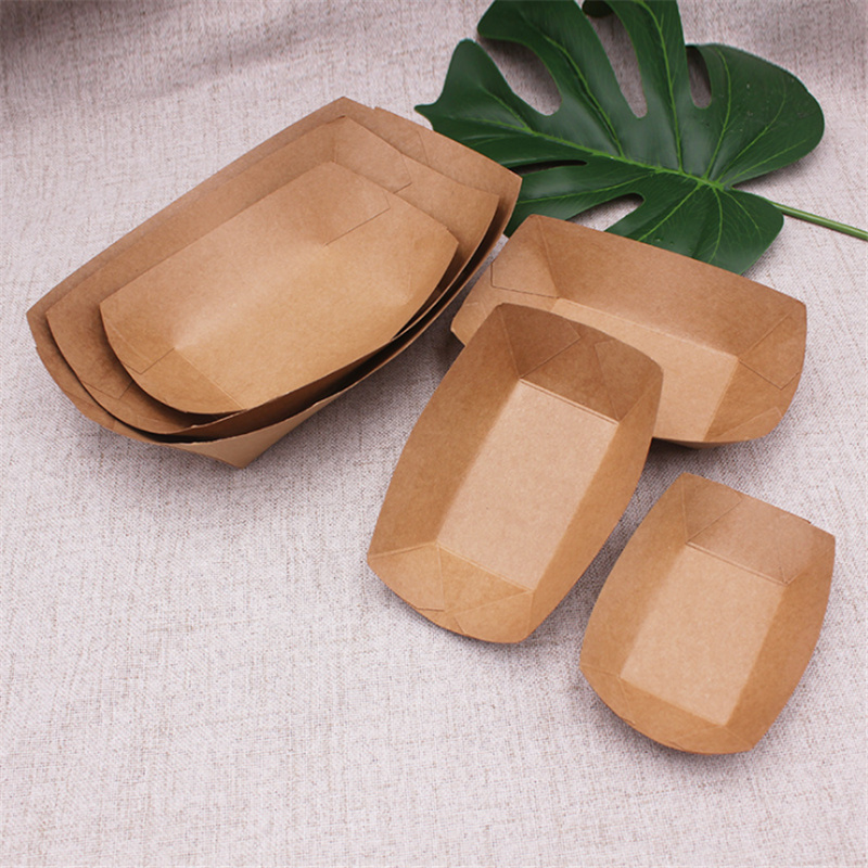 Kraft Paper Food Trays