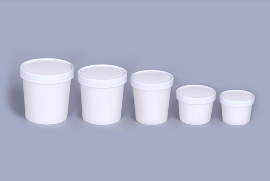 white paper bowls
