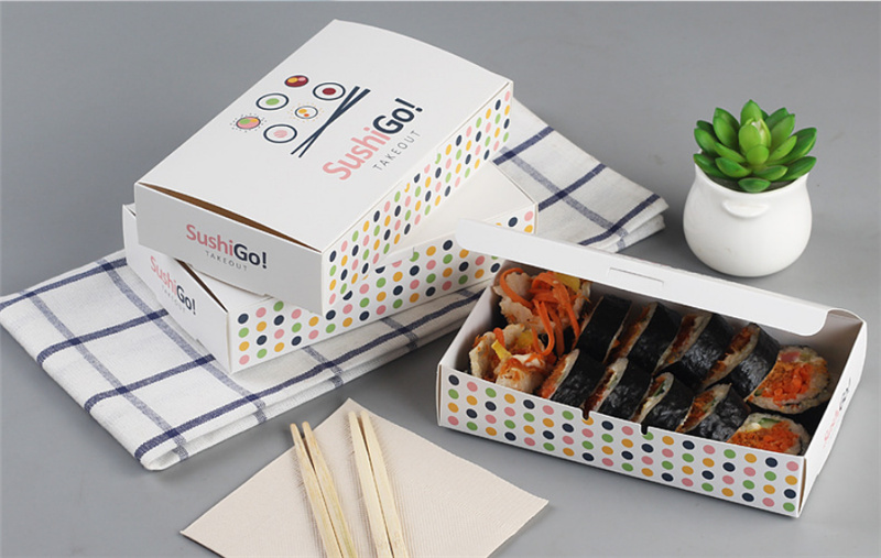 Paper Sushi Container