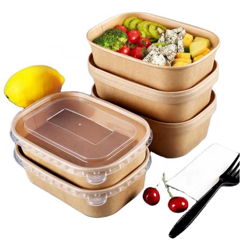 Square Rectangular Salad Bowls