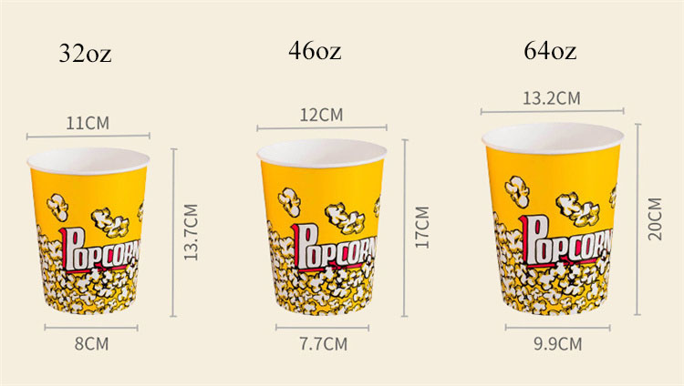 paper cups for popcorn