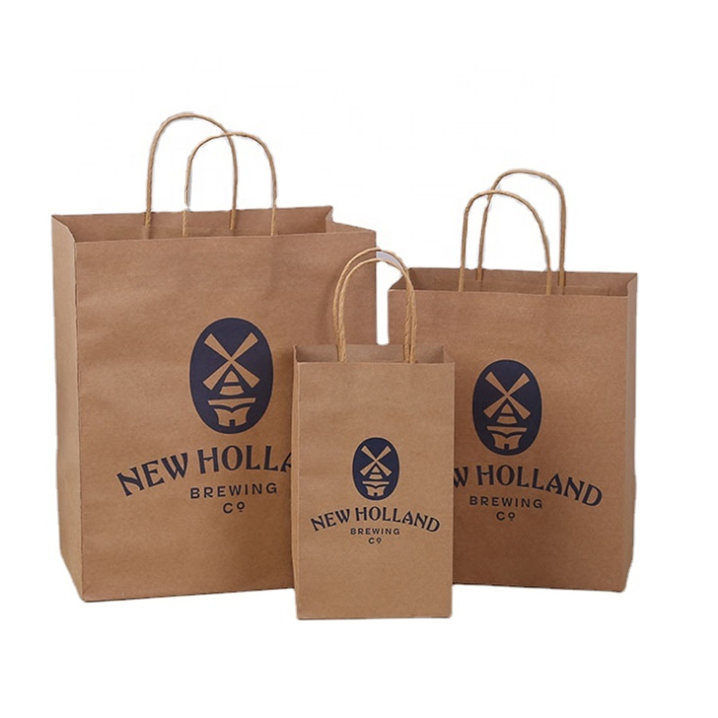 Kraft Paper Bag with Handle