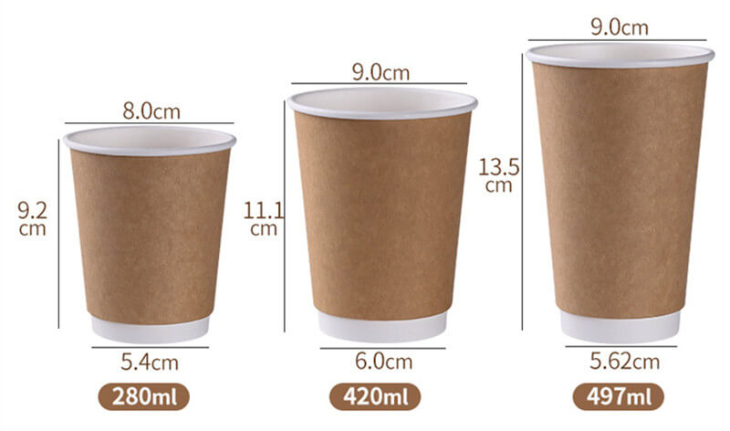 recyclable disposable cups