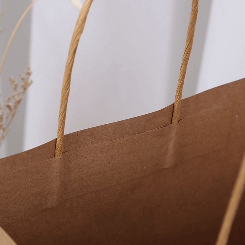 brown carrier bags