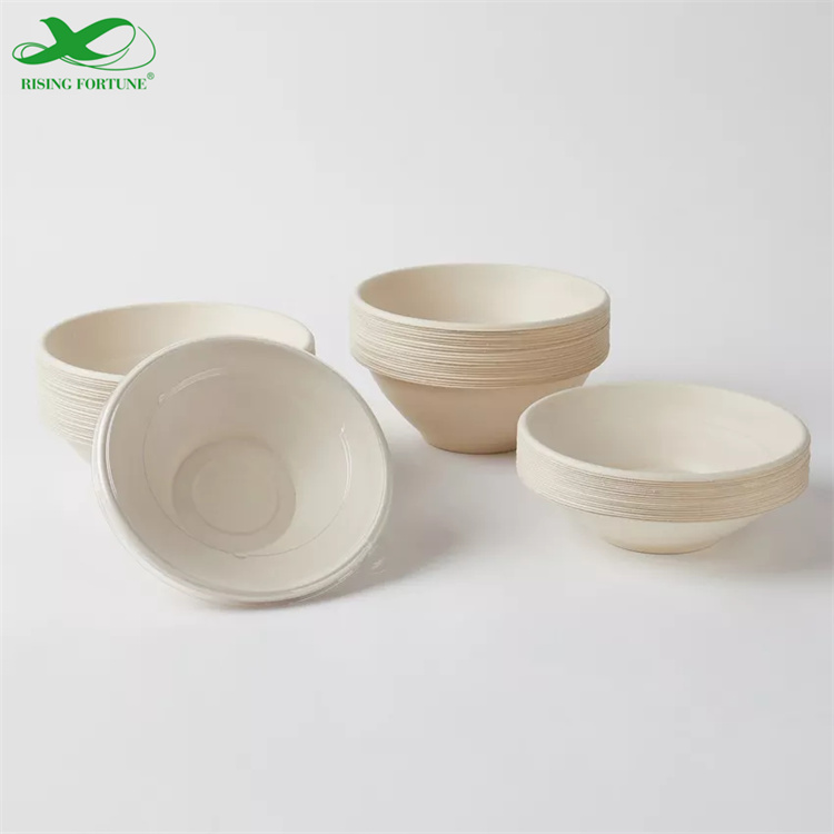 bagasse salad bowl