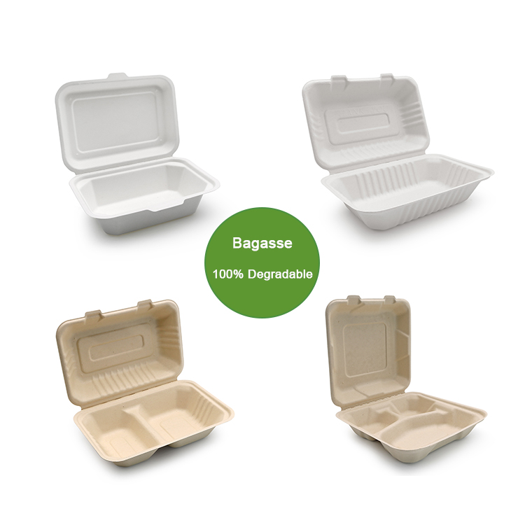 bagasse burger box