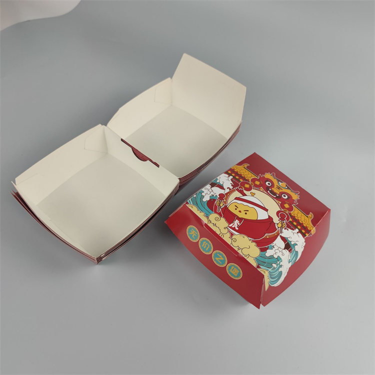  cardboard hamburger packaging paper burger box