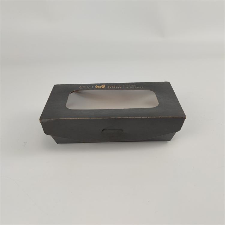  paper gift box packaging with window for garment