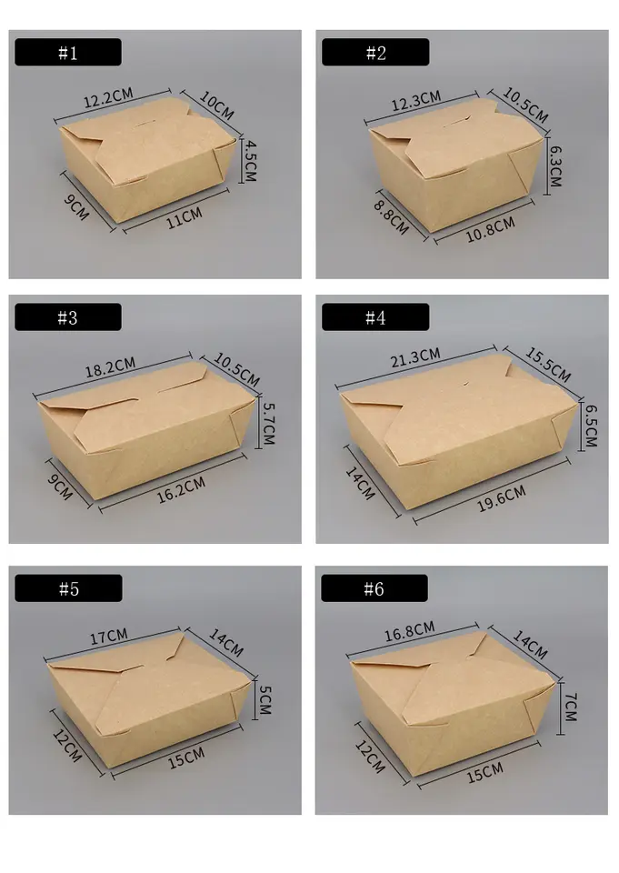 paper boxes food packaging