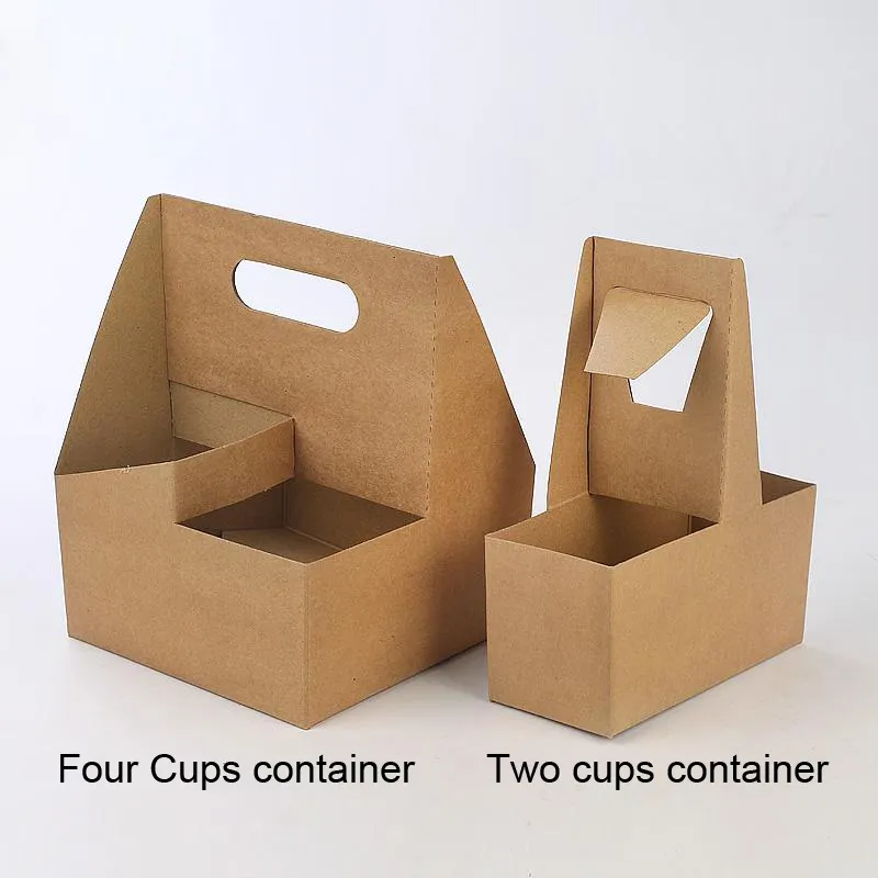 coffee paper cup holder tray to go cup carrier