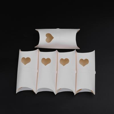Food Grade Paper Pillow Boxes with Window for Pies