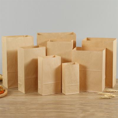 Food Grade Brown Kraft Paper Bags for Food