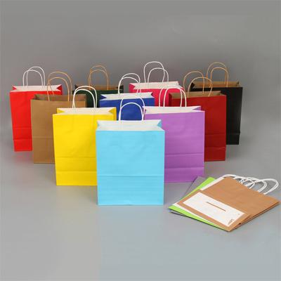 Paper takeout bags with handles