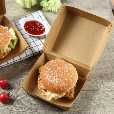 Kraft Paper Burger Boxes