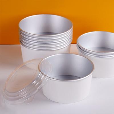 Microwavable Foil Coating Paper Takeaway Bowls with Lid