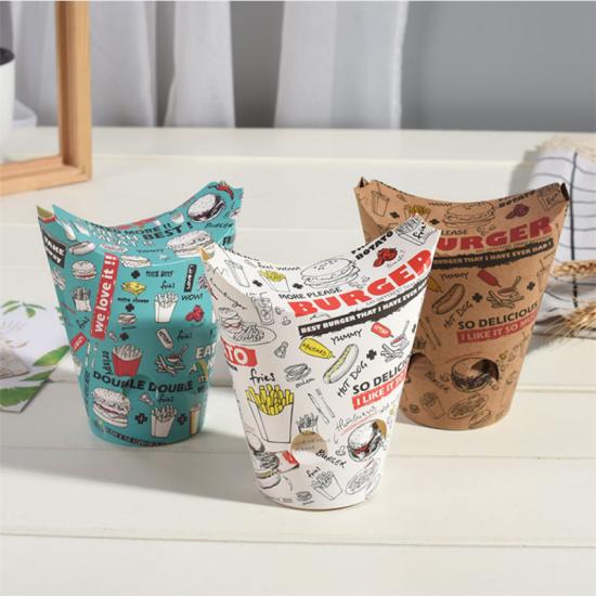 French Fries Paper Cup Containers