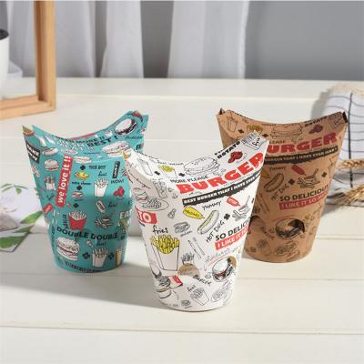 French Fries Paper Cup Containers