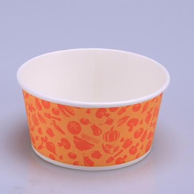 Disposable Paper Soup Bowls with PP Lids