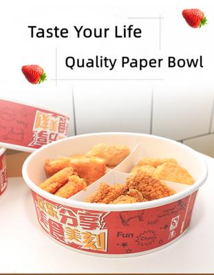 Fried Chicken Cardboard Disposable Paper Bucket