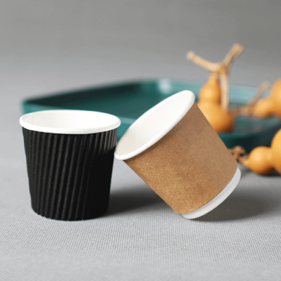 Disposable Double-layer Thickened Coffee Corrugated Cup