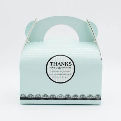 Eco-friendly Custom Portable Dessert Cake Paper Boxes