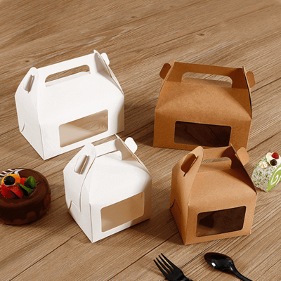 Kraft Brown Chocolate Cupcake Boxes