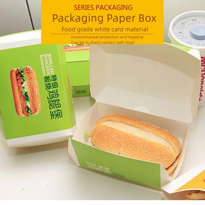 Packaging Paper Box For Hamberger