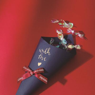 Creative Ice Cream Candy Bag New European Wedding Flower Cone Box