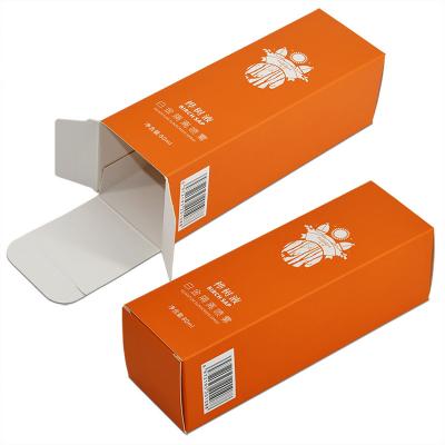 Folding Cosmetics Skin Care Paper Box Custom Logo