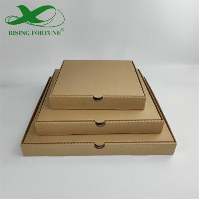 Custom Logo Kraft Paper Pizza Box