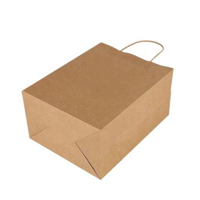 Wholesale Price Restaurant Recyclable Kraft Paper Bag