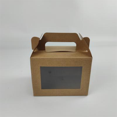 paper box with handle