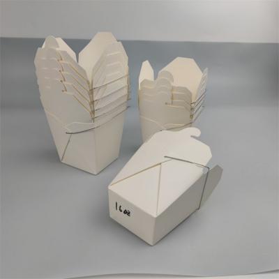 Custom Logo Printing Paper Disposable Paste Noodle Boxes