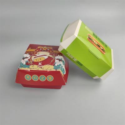 hamburger paper box