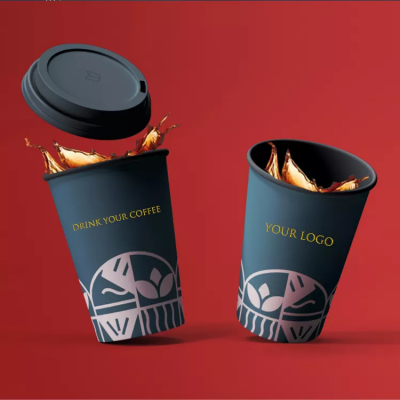 Double-Wall Paper Coffee Cup in Bulk